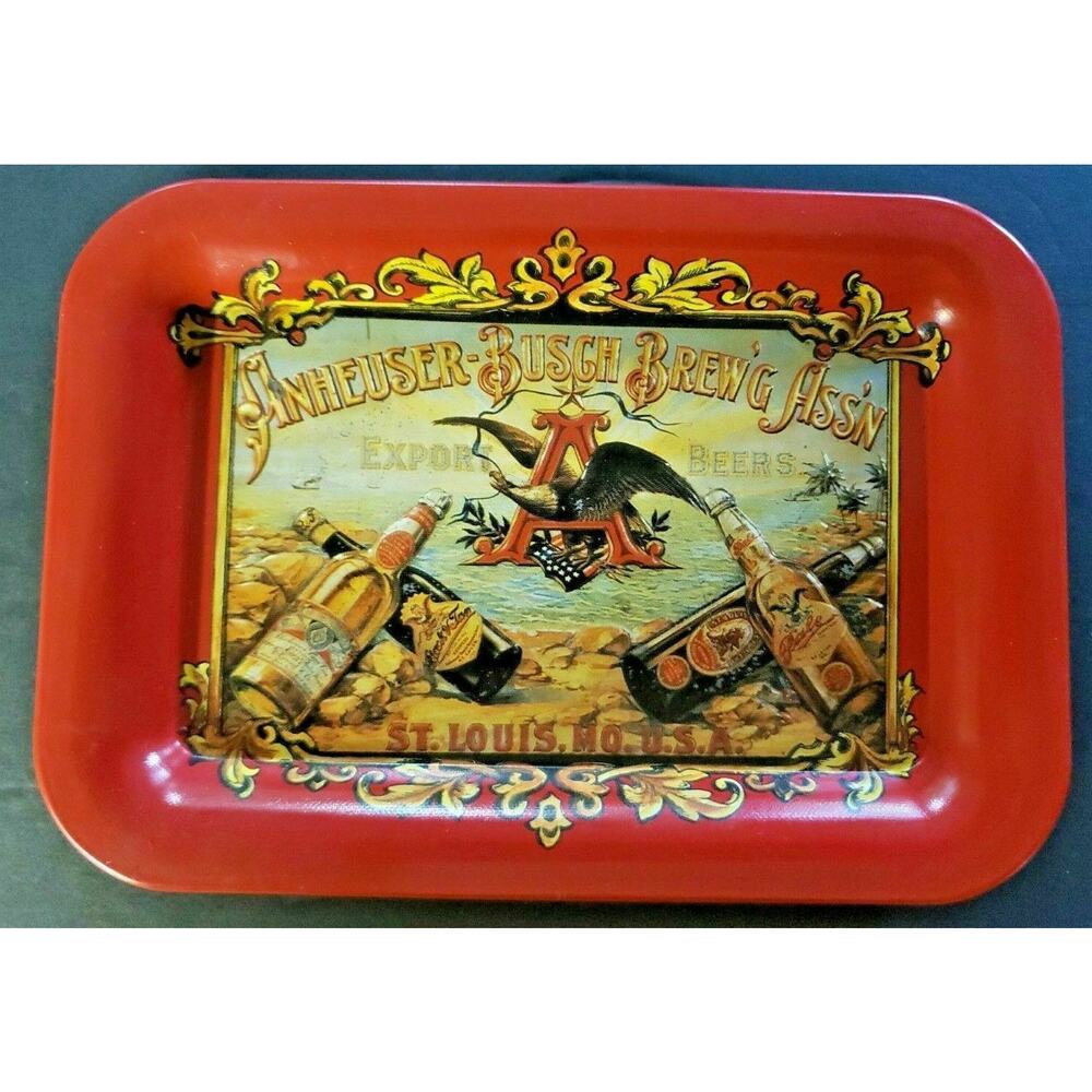 1992 Budweiser‎ Tip Change Tray Anheuser Busch STL Mo. NOS 6.5" X 4.5"U139